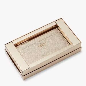 Kate Spade Glimmer Boxed Large Slim Cardholder